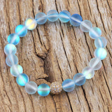 Beaded Bracelet 8mm Cubic Zircon Crystal Bracelets For Women Jewelry
