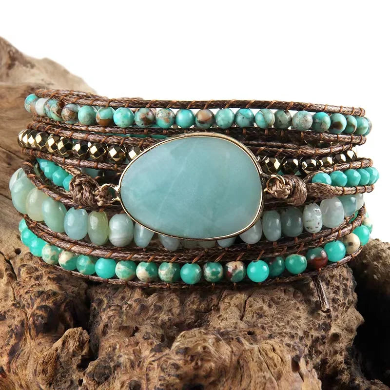 Boho Bracelet 5 Strands Wrap Bracelets Gift DropShipping