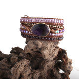 RH Friendship Beaded Armbander Mixed 5X Wrap Bracelets