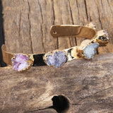 RH Jewelry 5 Druzy Charm Bangle Women Gift
