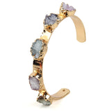 RH Jewelry 5 Druzy Charm Bangle Women Gift