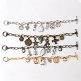 RH Jewelry Hot Link Charm Drop Bracelet For Women Gift