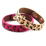 RH Women Armbander Leopard Leather Wrap Bracelet