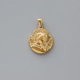 RHYSONG Stainless Steel Flower Pendant for Necklace Making