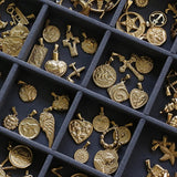 RHYSONG Stainless Steel Flower Pendant for Necklace Making