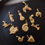 RHYSONG Stainless Steel Charms for Women Necklace
