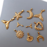 RHYSONG Stainless Steel Charms for Women Necklace