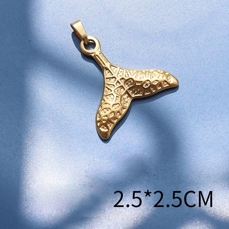 RHYSONG Stainless Steel Charms for Women Necklace