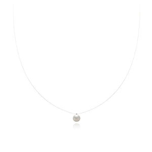 RHYSONG Freshwater Pearl Tear Drop Pendant Necklace Chain
