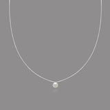 RHYSONG Freshwater Pearl Tear Drop Pendant Necklace Chain