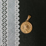 RHYSONG Roman Coin Women Pendant Necklace Jewelry Charms
