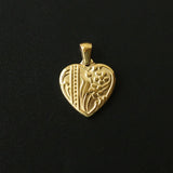 Vintage Stainless Steel Charm Pendant for Women Necklace Making
