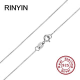 925 Sterling Silver Necklace 1mm Snake Chain