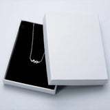 0.18CT Moissanite Dainty Choker Necklace 925 Sterling Silver Jewelry