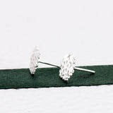 Silver Snowflake Stud Earrings Casual Classic Jewelry Gift