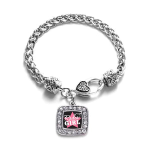 Rodeo Girl Square Charm Necklace