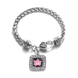 Rodeo Girl Square Charm Necklace