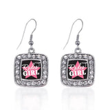 Rodeo Girl Square Charm Necklace