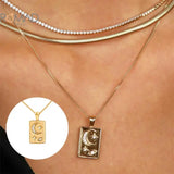 Heart Pendant Chain Necklace for Women Jewelry