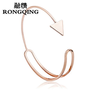 12pcs/lot 4color arrow bracelet for women copper Jewelry Adjsutable