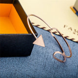 12pcs/lot 4color arrow bracelet for women copper Jewelry Adjsutable