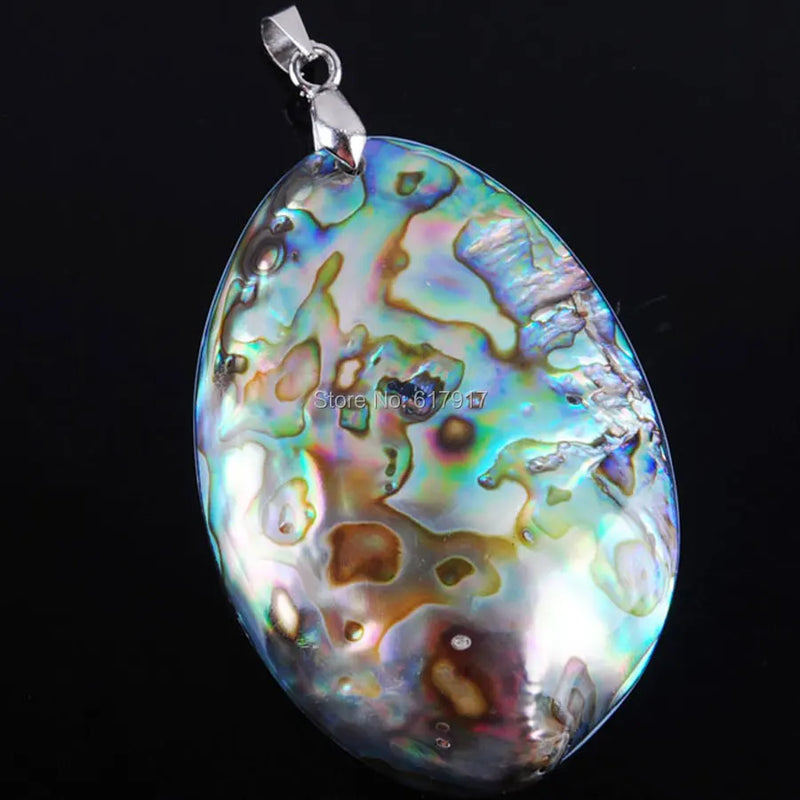 Abalone Shell Pendant Charm Beads TN3411
