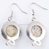 Abalone Shell Dragonfly Dangle Earrings For Women