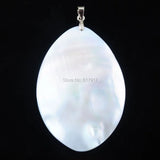 Abalone Shell Beads Pendant Necklace Chain 18 inches Women Jewelry