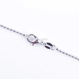 Abalone Shell Beads Pendant Necklace Chain 18 inches Women Jewelry