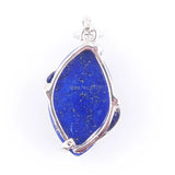 Natural Stones Pendulum Pendant Lapis Aventurine Amethyst Rose Crystal
