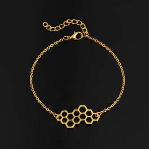 12pcs Lovely honeybee Animal Adjustable Chain Bracelets Gift