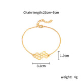 12pcs Lovely honeybee Animal Adjustable Chain Bracelets Gift