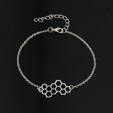 12pcs Lovely honeybee Animal Adjustable Chain Bracelets Gift