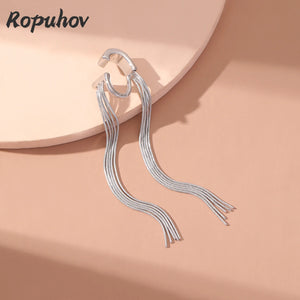 One Piece Arrival Women Tassel Ear Clip Earring