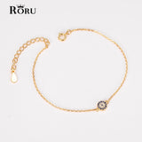 925 Silver Evil Eye Charm Bracelet Women Hamsa Good Luck CZ