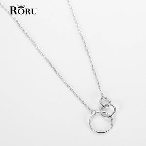 S925 Sterling Silver Clavicle Short Necklace for Women