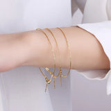 Genuine 925 Silver Bracelet for Charms Bangle DIY Jewelry