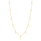 S925 Sterling Silver Beads Neck Chain Kpop Pearl Choker Necklace