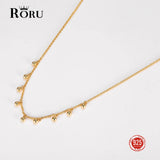 Sterling Silver Bling Beads Pendant Necklace for Women