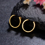 Vintage S925 Sterling Silver Ear Cuff Non Pierced Clip Earring