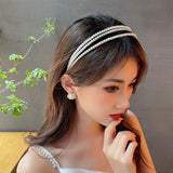 Pearl Hairbands for Women Girls Sweet Hair Hoops Accessories