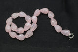 ROSE QUARTZ pink drop 15*20mm necklace beads