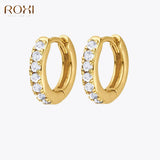 Colorful Small Hoop Earrings Teardrop Huggie Earring Piercings