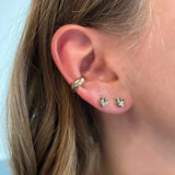 Copper Insects Stars Moon Earrings For Women Unique Fine Jewelry Gift