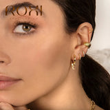 Minimalism Metal Style Hoop Earrings 925 Sterling Silver Earrings