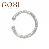 Zircon Line Stripe Ear Cuffs 925 Silver