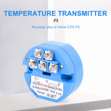RTD PT100 Temp Transmitter DC24V 50-100deg 0-10V