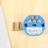 RTD PT100 Temp Transmitter DC24V 50-100deg 0-10V