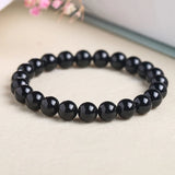 Natural Tourmaline Stone Bracelet 6/8/10MM Round Beads Jewelry