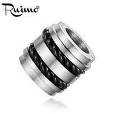 RUIMO 316L Stainless Steel Spacer Beads for DIY Jewelry Making